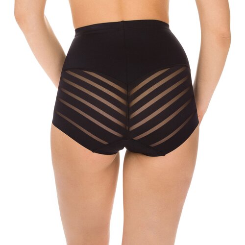 DIM DIAMS CONTROL HIGH WAIST MIDI - Women's high-waisted forming panties - black Cene