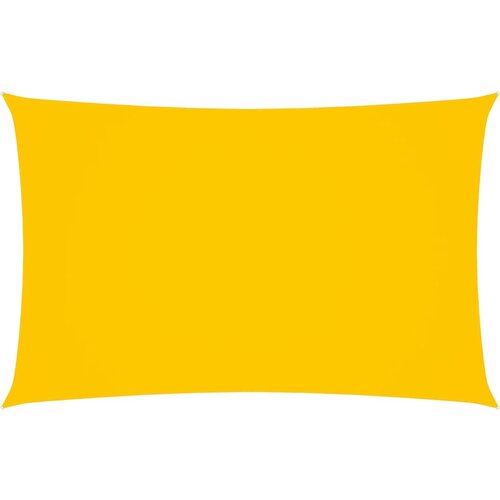 VidaXL Senčno jadro oksford blago pravokotno 4x7 m rumeno, (20965045) Slike