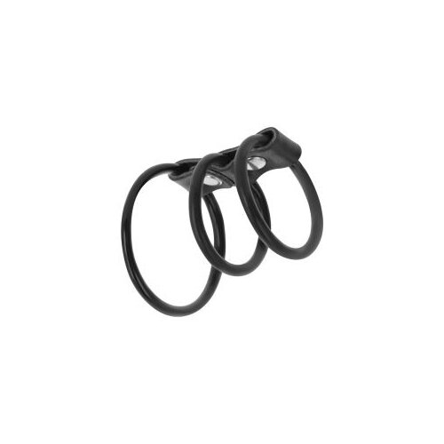 Darkness Erekcijski obroček Triple Leather Cene
