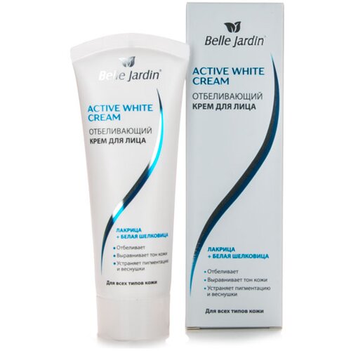 Belle Jardin Krema za izbeljivanje sa ekstraktom sladića i duda ACTIVE WHITE 75ml Slike