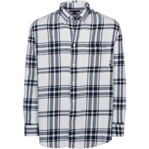 Tommy Hilfiger Srajce z dolgimi rokavi - Črna Cene