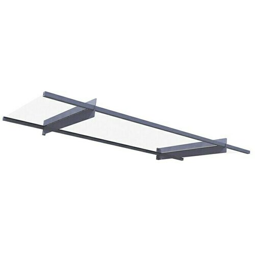 Solid elements Nadstrešnica za vrata Louisa (2.055 x 940 x 140 mm, Boja nosača: Antracit siva) + BAUHAUS jamstvo 3 godine Cijene