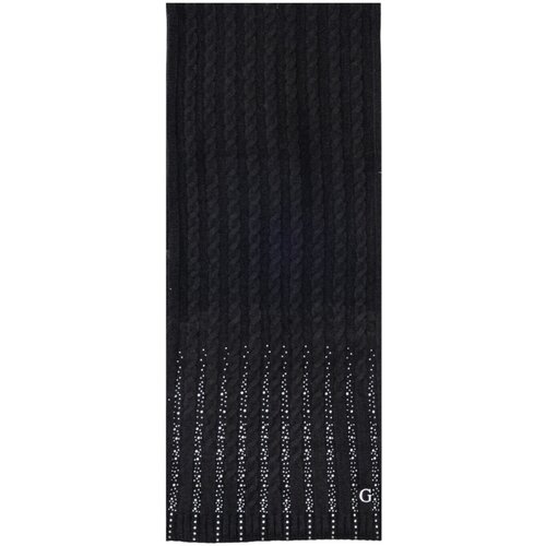 Guess &amp;Scaron;ali &amp;amp; Rute KNITTED SCARF AW5384 POL03 Črna Slike