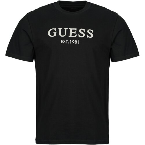 Guess CN SS LOGO EMBROIDERY Crna Slike
