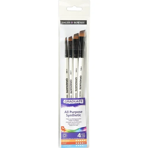 DALER ROWNEY Graduate Multi-Technique Brush Synthetic Set četkica