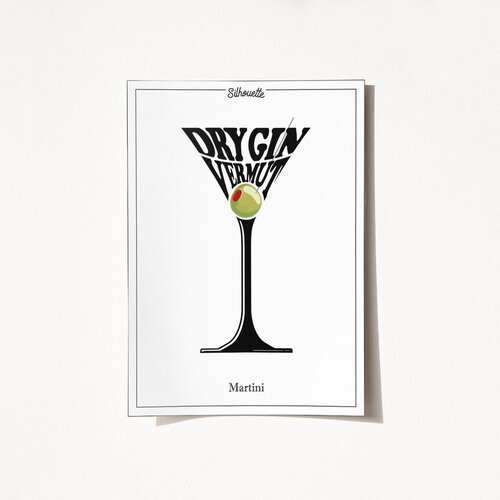 Wallity Poster Martini-2046, 29,7x42 cm Cijene