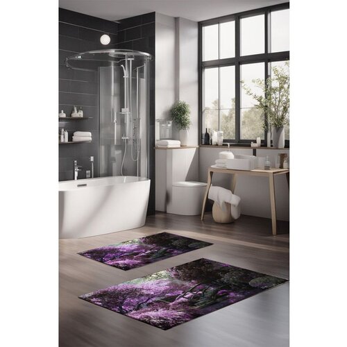  CT-5153 multicolor bathmat set (2 pieces) Cene