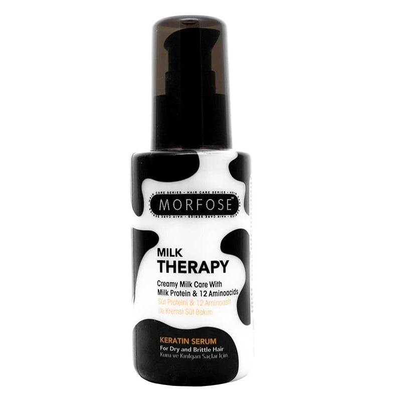 MORFOSE Milk Therapy Keratin Serum Serum za poškodovane lase 100 ml Cene