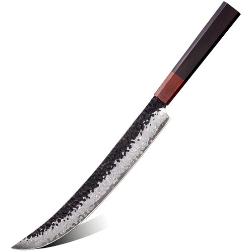 IZMAEL Damaskast kuhinjski nož AO-37381 - Slicer / Rjava Cene