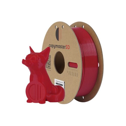  CopyMaster3D PETG 1,75mm 1kg Red Slike
