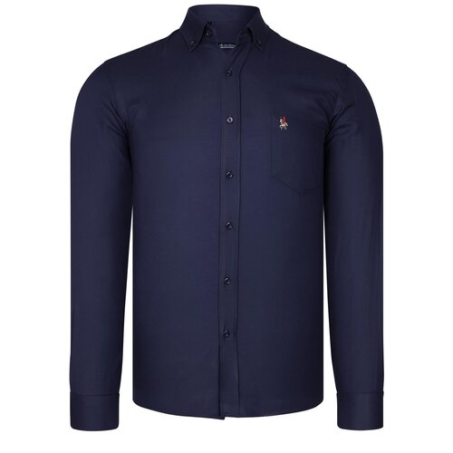 Dewberry G785 MENS SHIRT-NAVY BLUE Slike