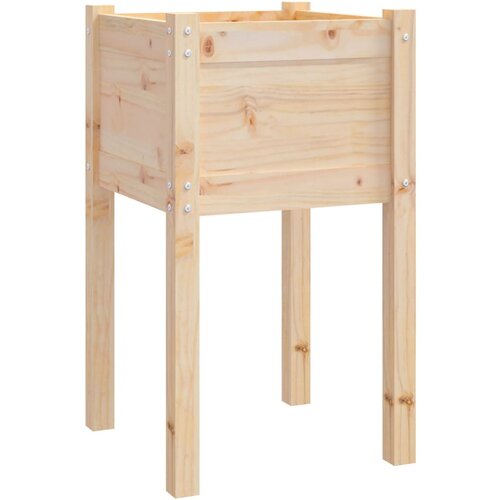 Maison Chic Vrtno cvetlično korito - Cvetlični Lonec 40x40x70 cm trdna borovina, (21789158) Cene