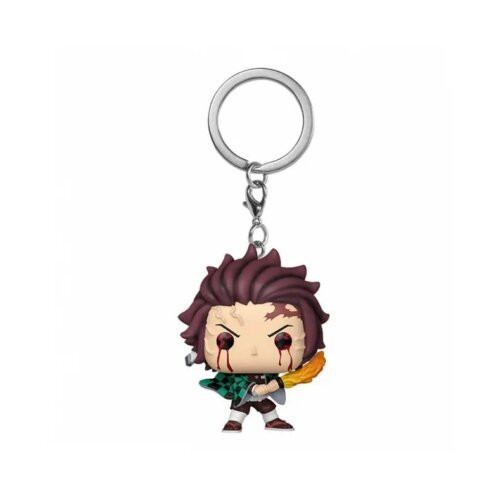 Funko POP! Keychain: Demon Slayer - Tanjiro (Sun Breathing) Cene