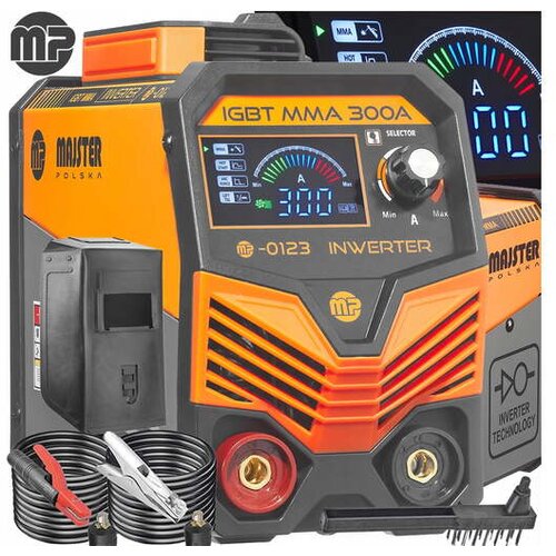 Majster_Polska MAJSTER POLSKA mMA TIG IGBT 300A inverterski varilni aparat LCD MP0123 Slike