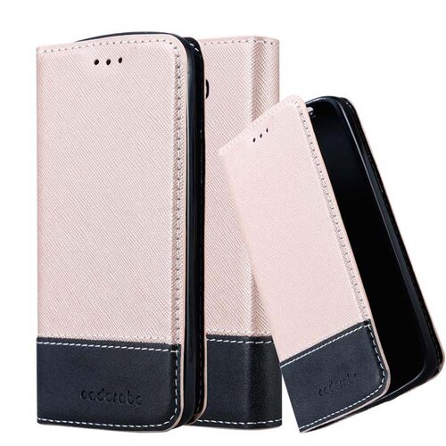 Cadorabo Case, združljiv z LG v rose Gold Black - za&scaron;čitni pokrov z magnetnim zapiranjem, stoječo funkcijo in režo za kartico, (20590014) Cene