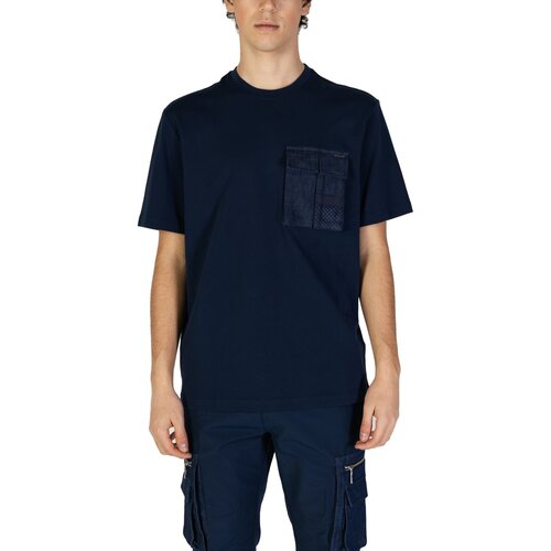 Antony Morato Polo majice dolgi rokavi RELAXED MMKS02462-FA100239 Modra Cene