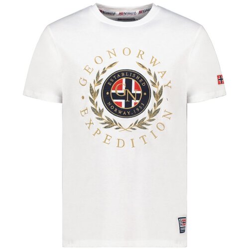 Geographical Norway Majica kratak rukav jiger db white men 254 M Cene