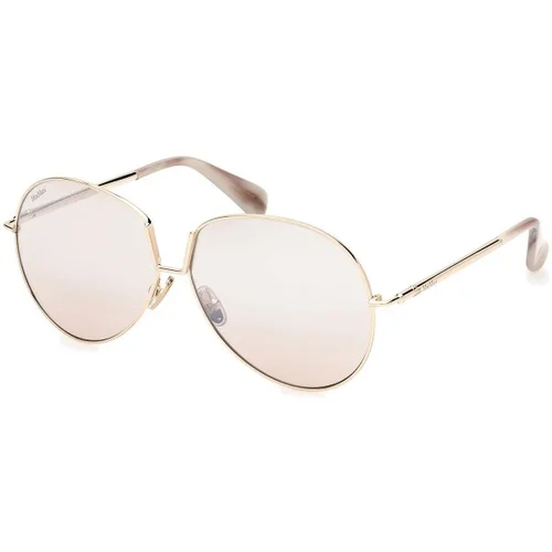 Max Mara Design8 MM0081 32G ONE SIZE (60) Zlata/Rjava