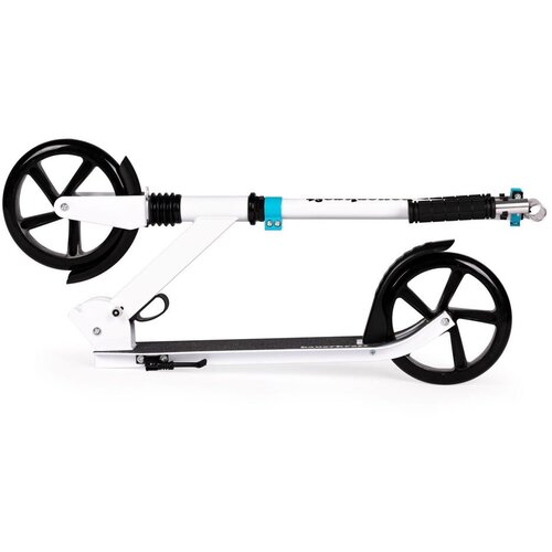  Romobil za djecu i mlade &amp;ndash; gradski, sklopivi, podesiva visina 95&amp;ndash;105 cm, kotači 200 mm, bijeli Slike