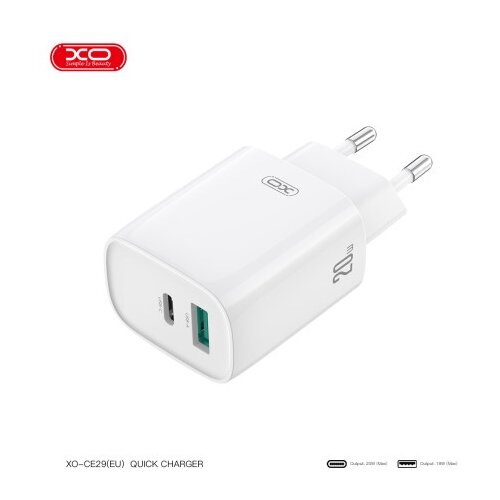 XO CE29 Kućni punjač 20W beli ( 0352 ) Slike