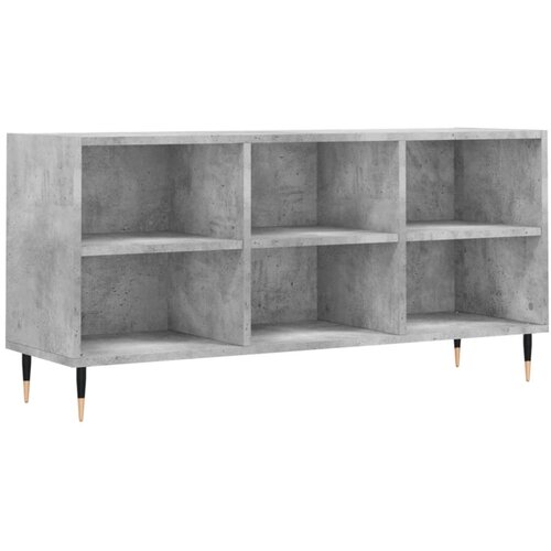 Maison Chic TV omarica - TV stojalo - Televizijska omarica betonsko siva 103,5x30x50 cm inženirski les, (21699719) Cene