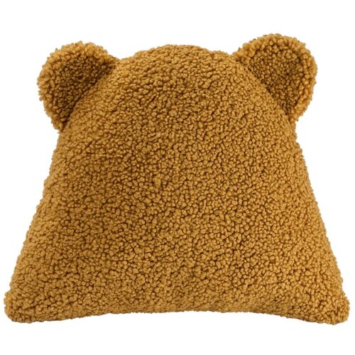 Wigiwama Smeđi dječji jastuk za sjedenje od boucl&amp;eacute; tkanine Bear &amp;ndash; Slike