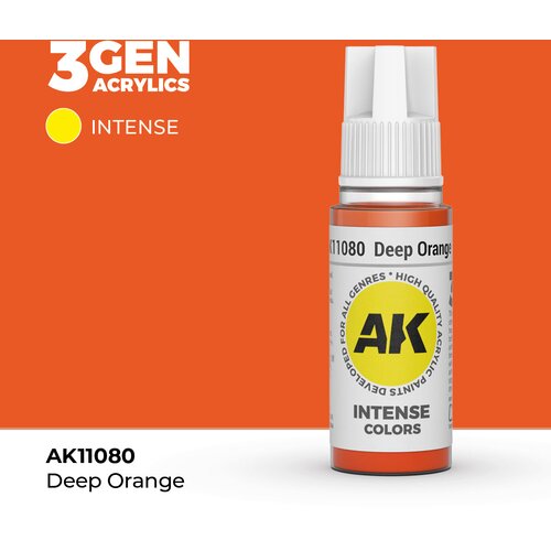 AK Interactive Deep Orange 17ml - 3rd Gen Akrilna Boja AK11080 Cene