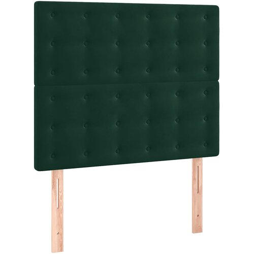  Okvir za krevet bez madraca tamnozeleni 90x200 cm bar&amp;scaron;unasti Slike