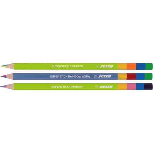  Drvene bojice Jolly Superstick RAINBOW, 3 kom u blisteru Slike