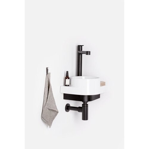 Ravak XJX01228000 Yard 28 x 28 cm kotni umivalnik z odprtino za armaturo Slike
