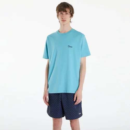 DIME Classic Small Logo T-Shirt Ocean Blue