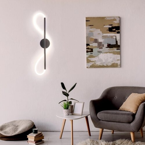  LED zidna lampa EMMA LED/19W/230V crna Slike