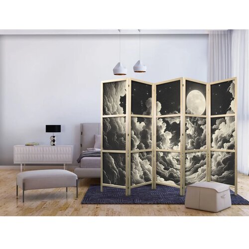  Japanski paravan - Moon and Stars Singing Among the Great Clouds 225x172 Cene