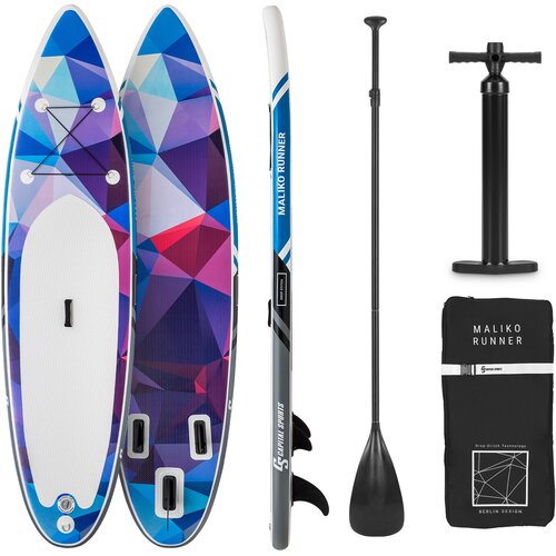 Capital Sports Maliko Runner, napihljiv sup, SUP-deska - set, modra/rdeča Cene