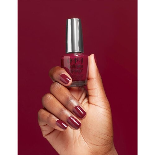 OPI Infinite Shine Silk lak za nokte s gel efektom Malaga Wine 15 ml Slike
