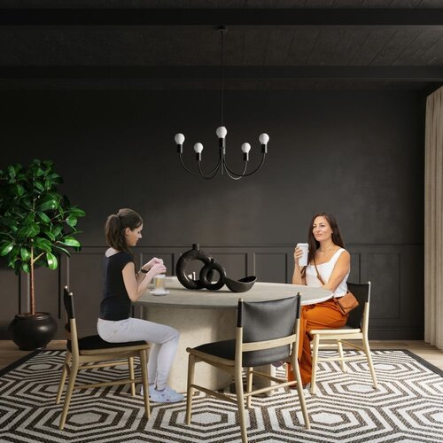 Nice Lamps crna viseća svjetiljka &amp;oslash; 45 cm karim &amp;ndash; Slike