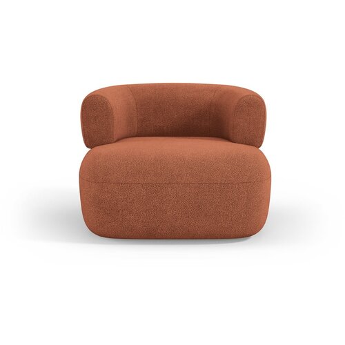 Micadoni Home Ciglasta fotelja od boucl&amp;eacute; tkanine Jenny &amp;ndash; Slike