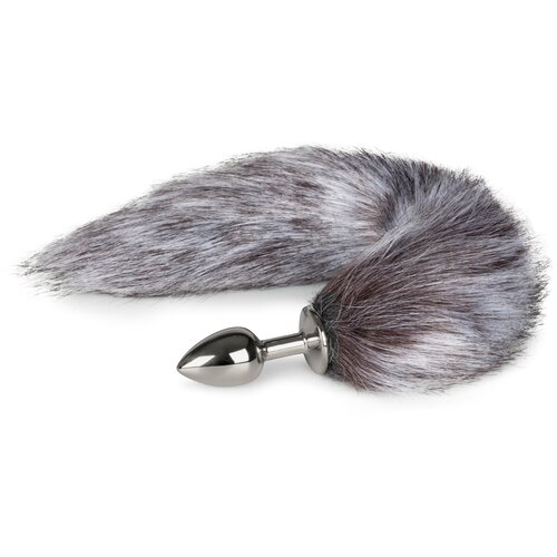 EasyToys - Fetish Collection Analni čep Fox Tail No. 5, srebrn Cene