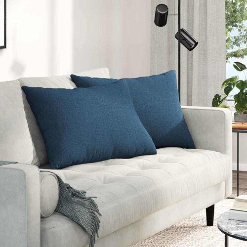  Jastučići za sofu 2 pcs Plava 70 x 50 cm tkanina Cene