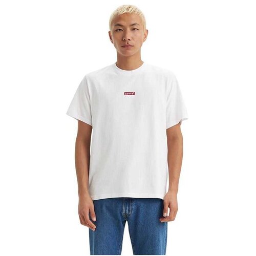 Levi's bela muška majica LV79554-0039 Slike