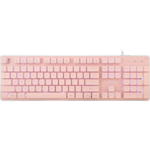 WHITESHARK gaming tastatura ws gk 003141, tachi usb, membranska, roze Cene