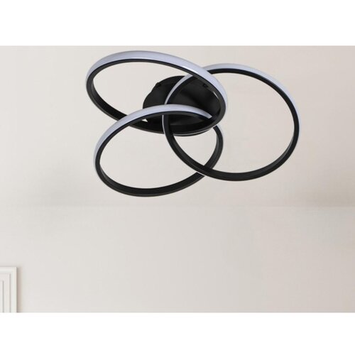 LED prigu&amp;scaron;iva plafonska svetiljka LED/70W/230V 3000-6500K crna +daljinski upravljač Slike