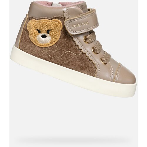 Geox Beige Girls Sneakers Kilwi - Girls Cene