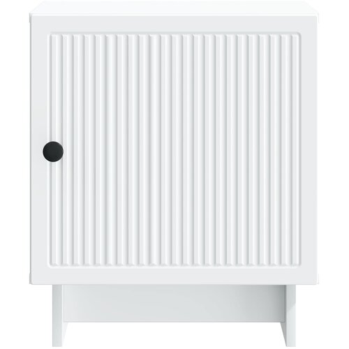  Noćni ormar 2 pcs Bijela 43 x 34,5 x 50 cm Konstruirano drvo Slike
