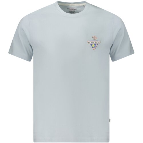 Guess Jeans SHORT SLEEVE T-SHIRT MEN BLUE Slike