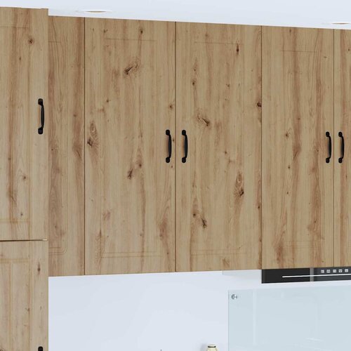 vidaXL Stenska kuhinjska omarica z vrati Umetni hrast 40 x 31 x 100 cm Cene