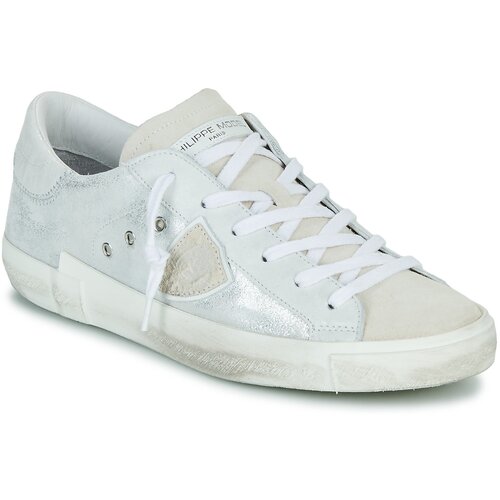 Philippe Model Nizke superge PRSX LOW WOMAN Srebrna Slike