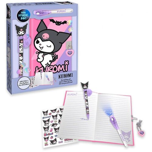 Hello Kitty Dnevnik s magičnom UV olovkom Kuromi, 25,5 x 20,5 cm Cijene