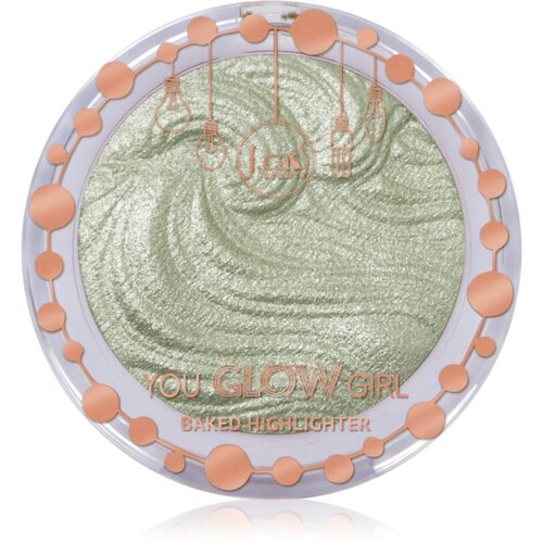 J.Cat Beauty You Glow Girl zapečen osvetljevalec odtenek 108 Mermaid Skin 8.5 g Cene