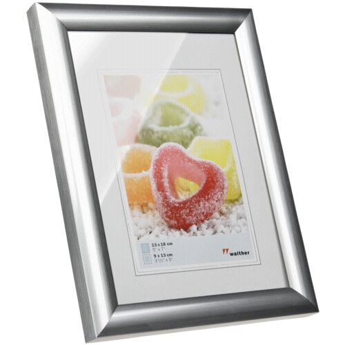 Walther trendstyle silver 13x18 plastic frame KP318S Slike
